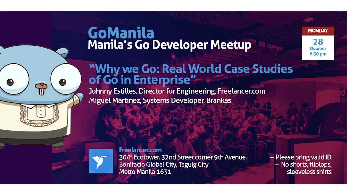 GoManila 2019.10 Meetup